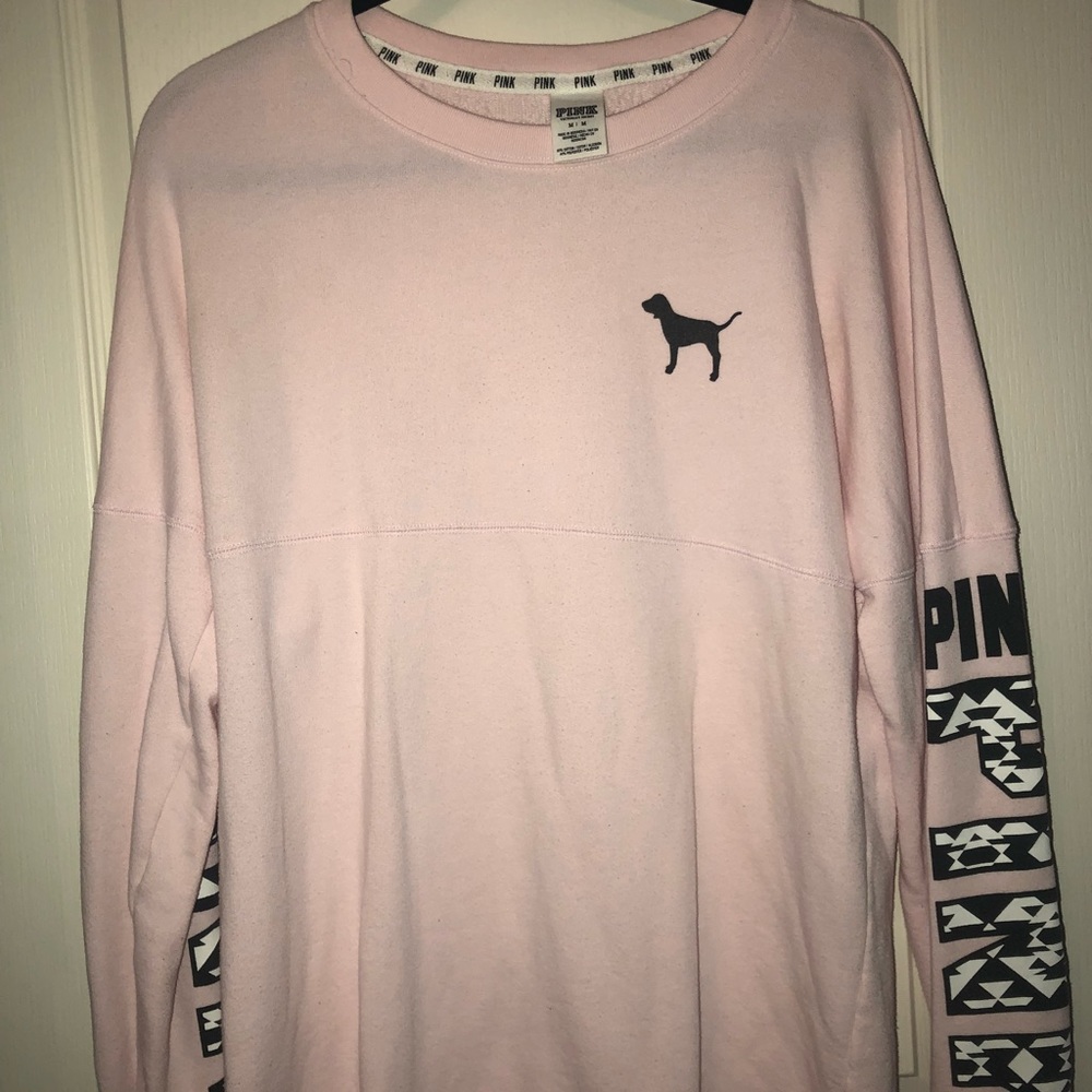 Pink long sleeve t shirt